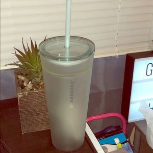 Starbucks sea foam green tumbler